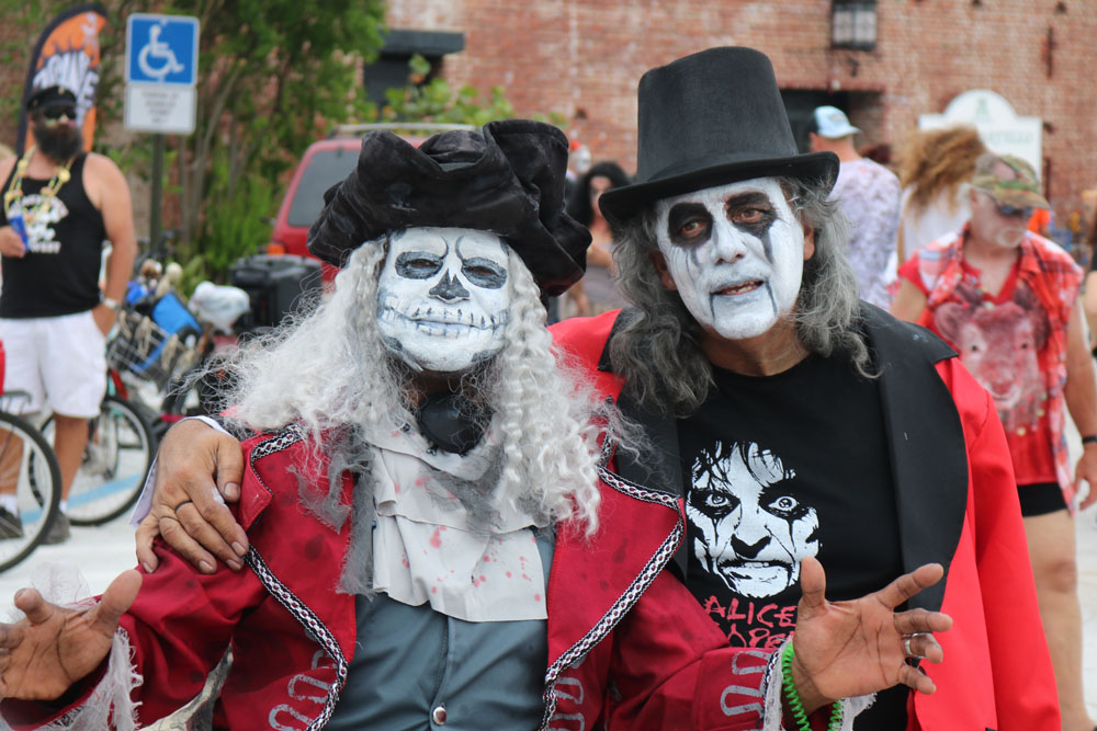 Zombie Bike Ride 2017 photo - Duval Street, Key West